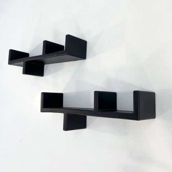 Image 1 of Étagère en serpent noir par Adriano Baldanzi et Alessandro Novelli pour Casamania, années 20