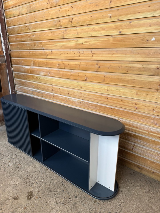 Credenza Pastoe A’dammer, blu scuro, classico del design, Credenze, Legno (foto 4 di 9)