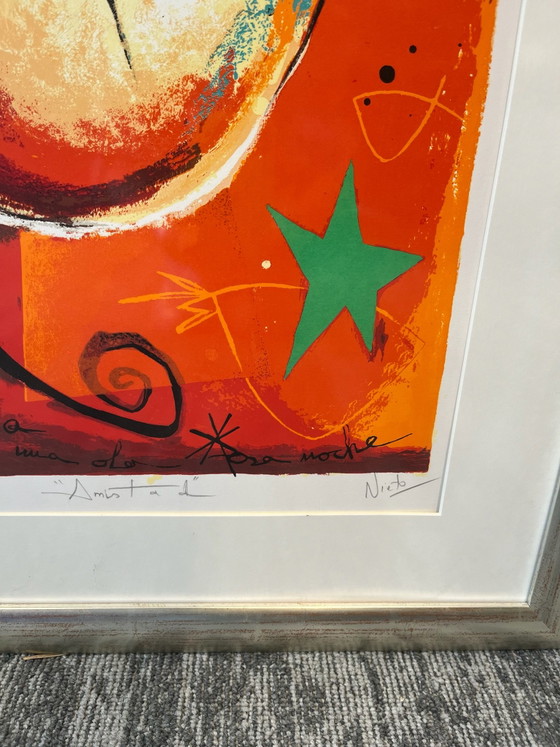 2 Angeles Nieto Screen Prints – Art, Glass, Paper (photo 3 of 6)