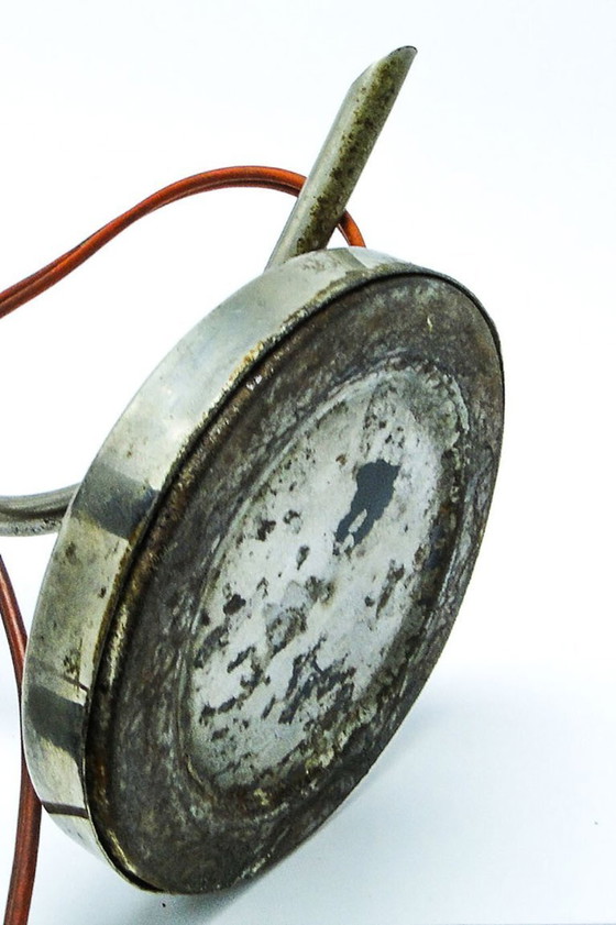 Pop Art Bedside Lamp From Polam, Poland, 1960s – Table lamps, Glass, Metal (photo 9 of 16)