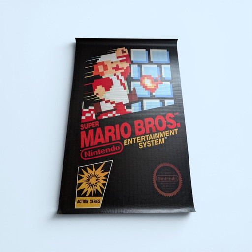 Nintendo Super Mario Bros banner / reclameposter