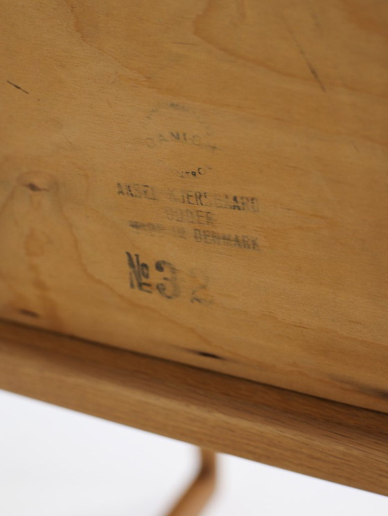 Image 1 of Kai Kristiansen Flurschrank mit Spiegel Aksel Kjersgaard Eiche