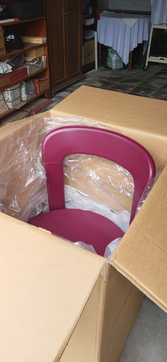 Image 1 of 3 HAY Rey chairs (Grape Red)