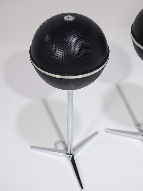 Image 1 of Enceintes Grundig Audiorama 8000 années 1970 noires