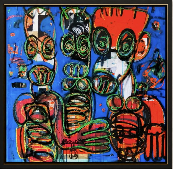 Aboudia - Untitled - 2021 – Paintings & Drawings, Canvas (photo 2 of 5)