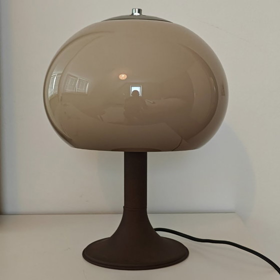 Image 1 of Herda Schreibtischlampe, Weltraumzeitalter-Pilz