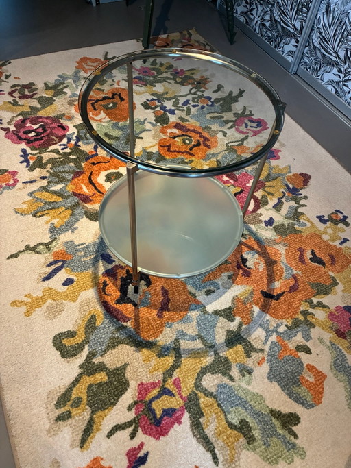 Vintage IKEA STRIND Side table / Serving trolley – Design Ehlén Johansson (1980s/90s)