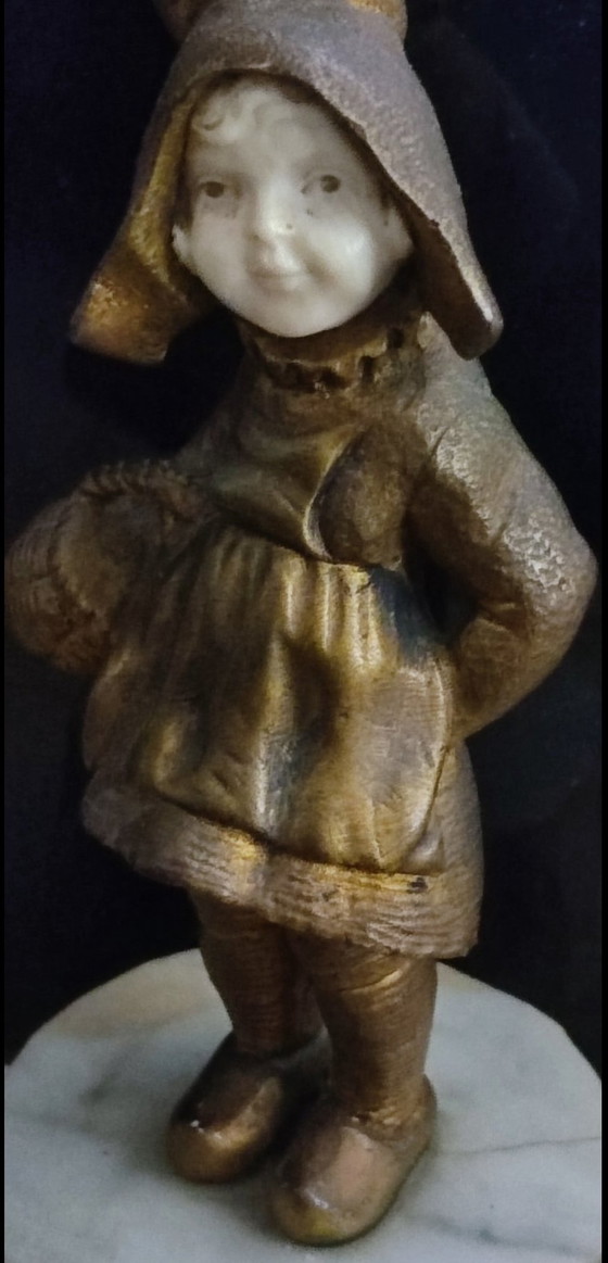 Estatuilla Art Déco/Art Nouveau – Esculturas, Bronze (photo 12 of 13)