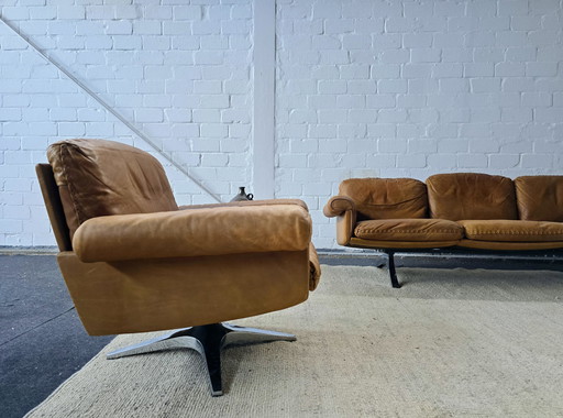 De Sede Ds 31 Vintage Studio Loft zitgroep 60S 70S leren bank leren bank leren fauteuil banken