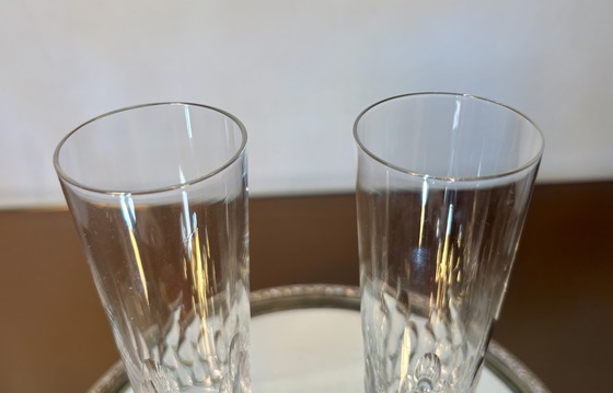 Image 1 of 2 copas de champán Baccarat m. Richelieu 