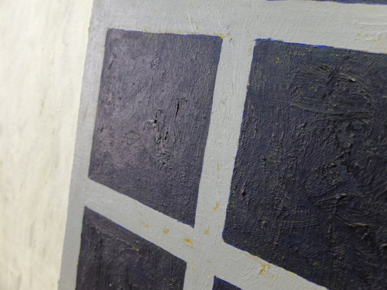 Image 1 of Olio su tela, firmato e datato 1970, di Pauli Vuorisalo, pittore finlandese