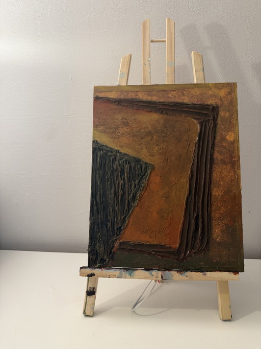 

TERRA // 01 — Heavy Impasto Relief
