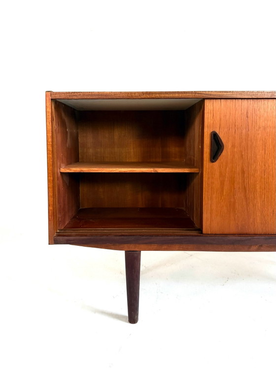Credenza danese in teak vintage, anni '60, Credenze, Legno, Marrone (foto 5 di 12)