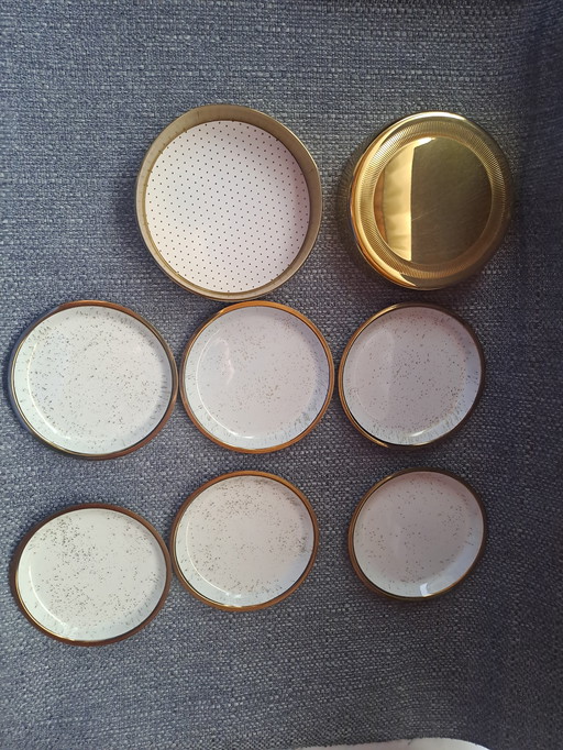 Grasoli Brass Coaster