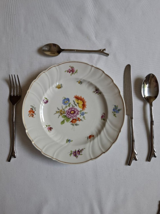 Image 1 of Stainless steel twig branch cutlery x6 (or 12) persons