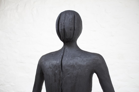 Image 1 of Grande figura in frassino intagliato III