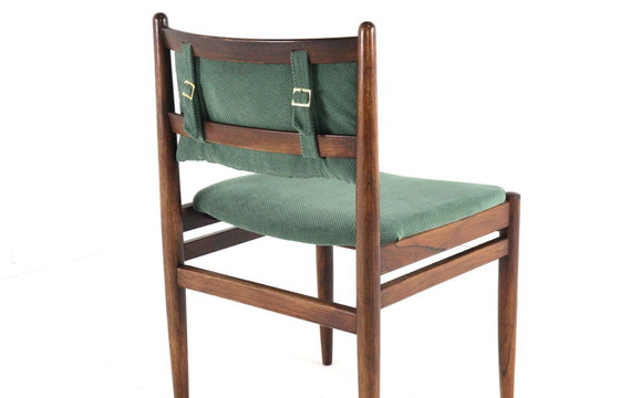 Image 1 of Ensemble de 4 chaises vintage en palissandre « Quern ».