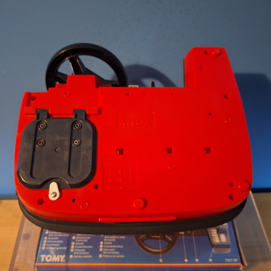 Image 1 of Tomy Racing Cockpit 80s analog arcade game
