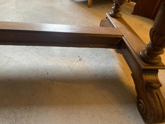 Image 1 of Solid oak coffee table