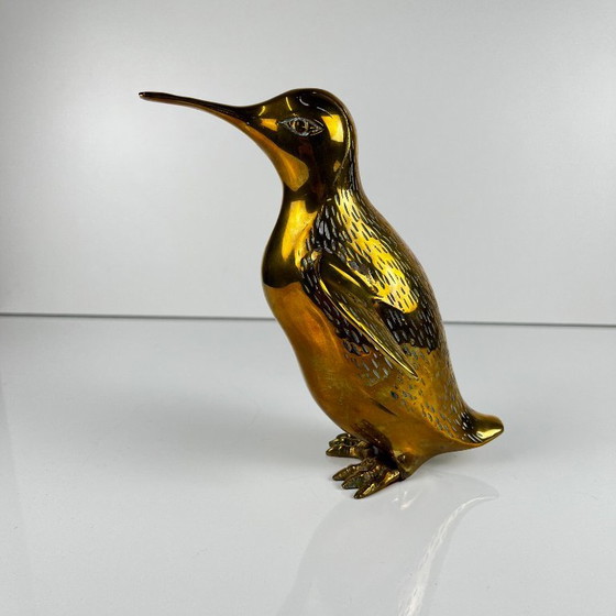 Brass penguin sculpture, Hollywood regency style - Midcentury modern – Decorative Objects (photo 8 of 13)