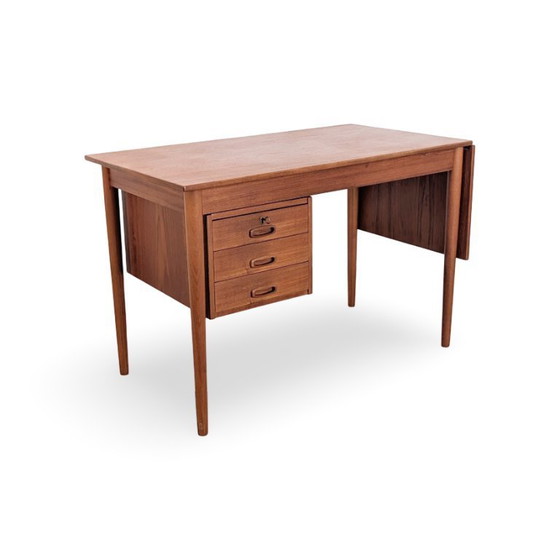 Image 1 of Bureau original en teck d'Arne Vodder, milieu du siècle 1960