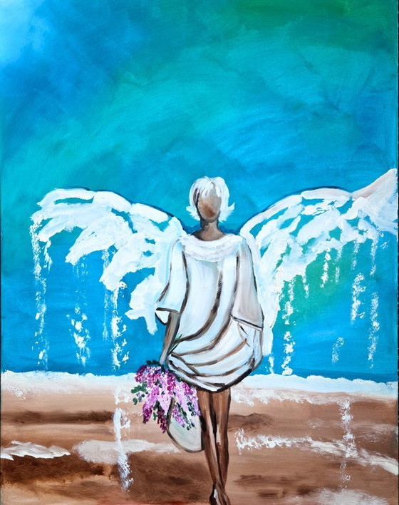 Image 1 of Mel Zyta "Estoy mirando hacia arriba" XL