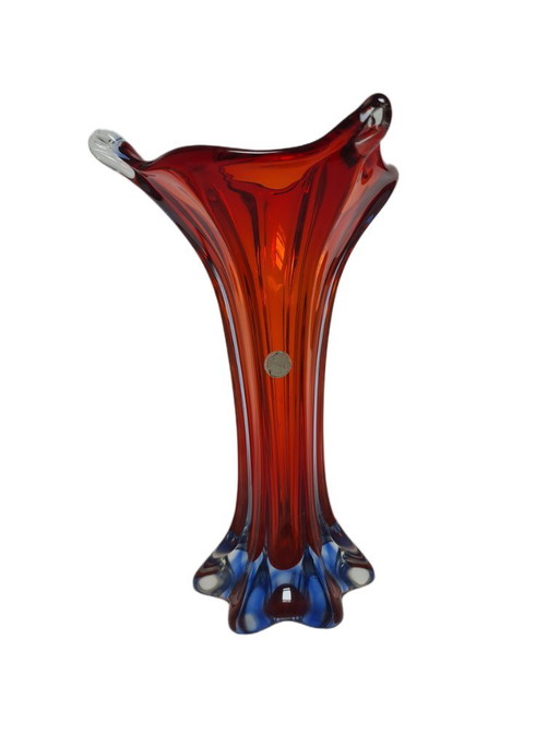 Italian Postmodern Vase in Murano Glass from Mandruzzato, 1950s – vazen (photo 2 of 18)
