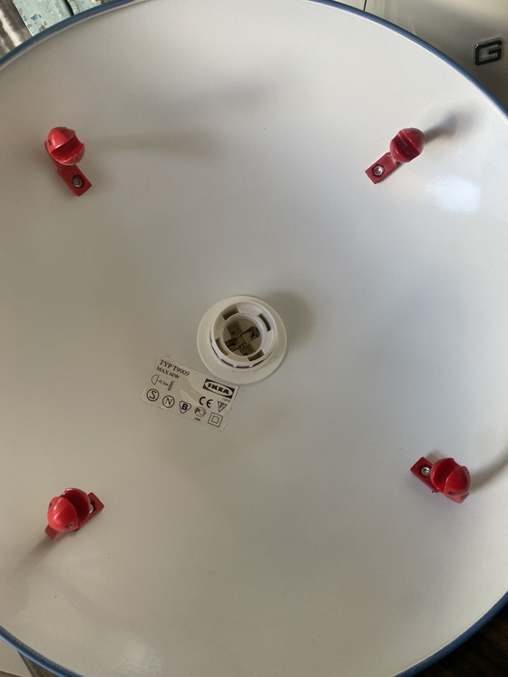 Image 1 of Memphis stijl IKEA hanglamp Smyg Maria Vinka