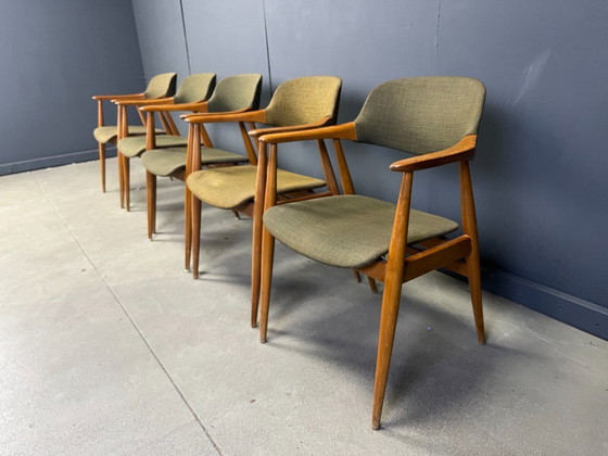 Image 1 of Sedie da pranzo vintage in teak di Casala, anni '60