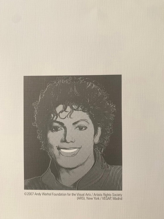 Image 1 of Michael Jackson, 1984 – Andy Warhol (después) | Impresión offset editorial con licencia, 2007