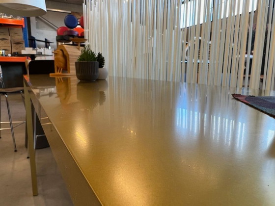 Image 1 of MDF ITALIA TENSE CONSOLLE OTTONE - MODELLO SHOWROOM