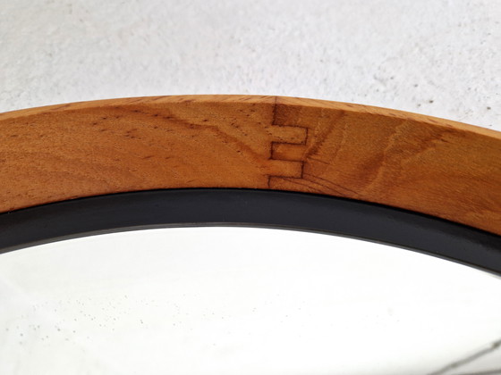 Image 1 of Specchio vintage in teak di lusso, anni '60