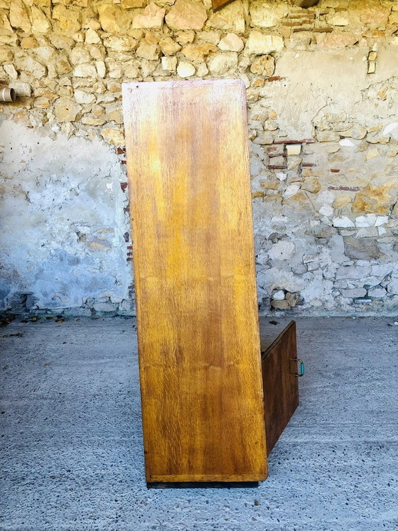 Image 1 of Vintage Wall Unit With / Bookcase Circa 1950’S