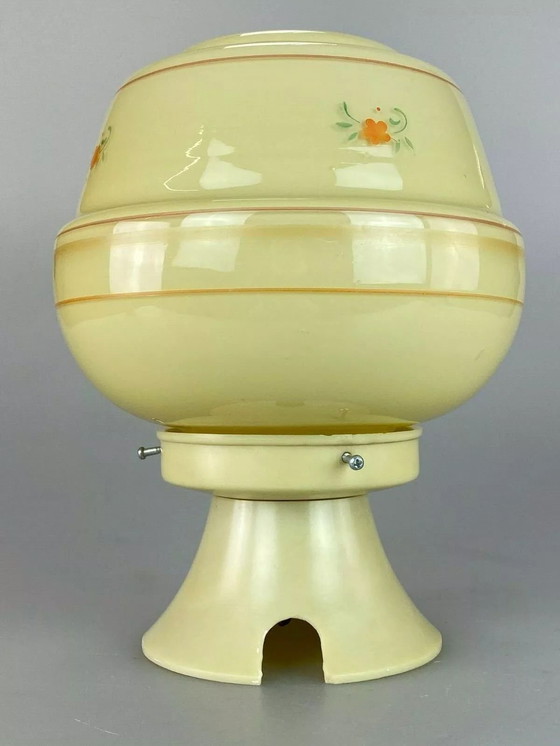 Image 1 of 60s 70s Erco plafondlamp plafondlamp lamp lamp glas plafoniere