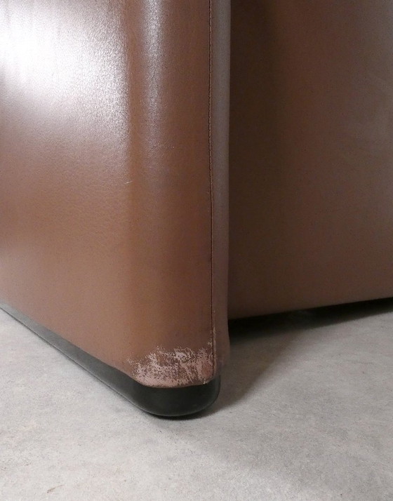 Image 1 of Conjunto Cassina Maralunga 2 plazas en piel mocca