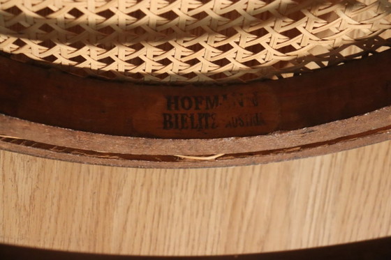 Image 1 of Set aus 6 Hofmann Bistrostühlen, Modell Engelsflügel