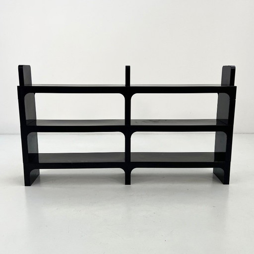 Zwarte modulaire plank van Olaf Von Bohr voor Kartell, jaren 70