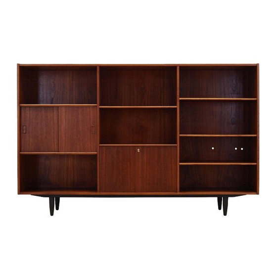 Image 1 of Teak bookcase, Danish design, 1970s, production: Kjeld Bundgard