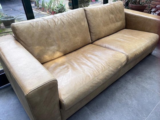 Image 1 of Lederland 3-seater sofa of Dutch design