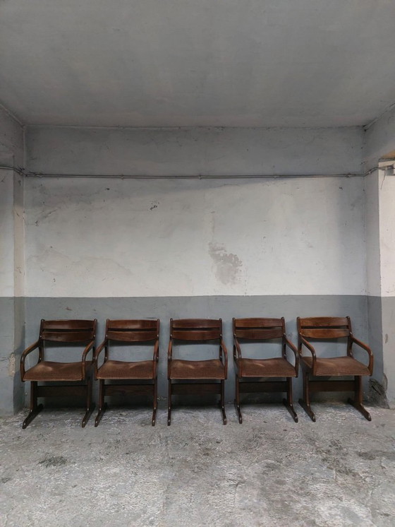 Image 1 of 4 x niederländische brutalistische Sessel