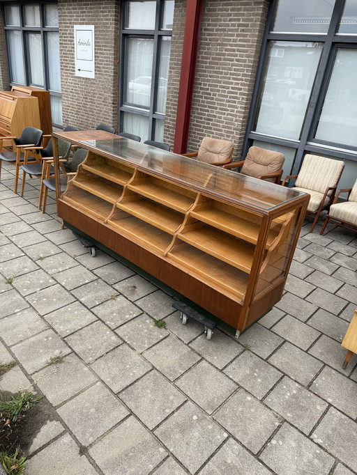 Antique store display case/counter '30s