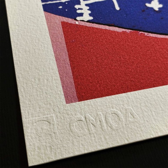 Image 1 of Litografia in edizione limitata "Beethoven" di Andy Warhol, realizzata da CMOA e numerata a matita.