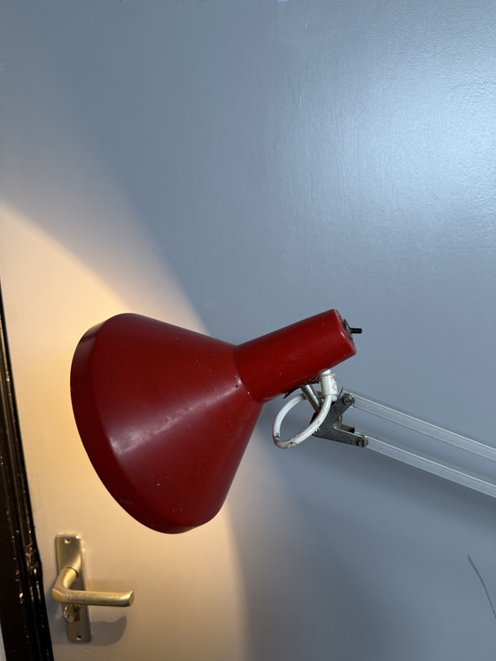 Image 1 of Vintage architectenlamp ruim 2 meter hoog 