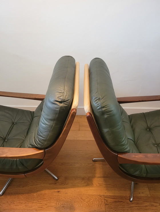 Image 1 of Vintage Eugen Schmidt Swivel Chair for Soloform 1960