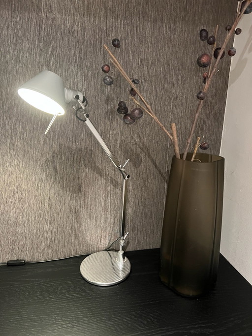 Designklassiker Artemide Tolomeo Schreibtischlampe.