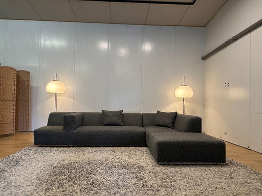Sur & Plus Modular Design Sofa Gray - 3-piece + Hocker