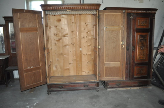 Armoire Hongroise Ancienne en Bois, Années 1880 – Rustic (photo 3 of 6)