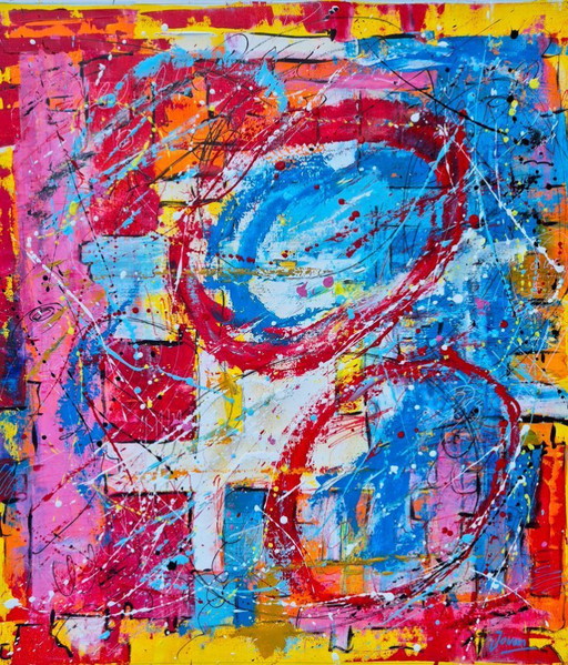 Jovan SRIJEMAC – Wandering Thoughts XXL – Künstler-Leinwand