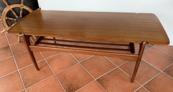 Image 1 of Coffee Table JH 575 Hans Wegner Teak Table Danish Design Hansen