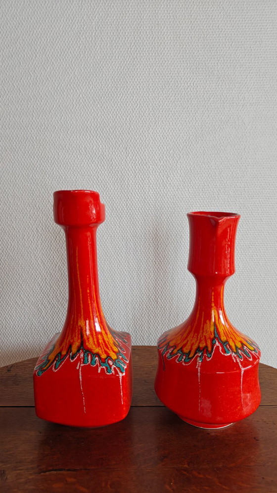 2 Bertoncello Jugs – Vases, Ceramic (photo 4 of 8)